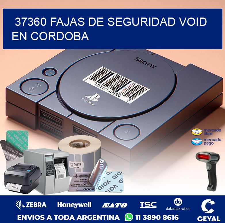 37360 FAJAS DE SEGURIDAD VOID EN CORDOBA