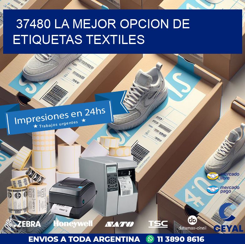 37480 LA MEJOR OPCION DE ETIQUETAS TEXTILES