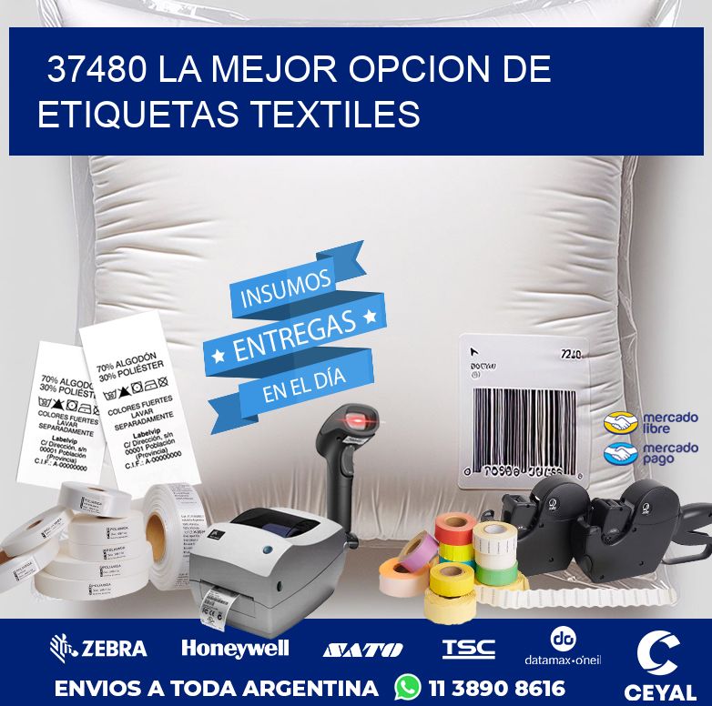37480 LA MEJOR OPCION DE ETIQUETAS TEXTILES