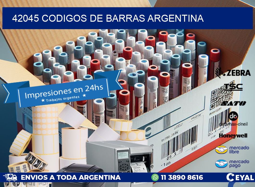 42045 CODIGOS DE BARRAS ARGENTINA
