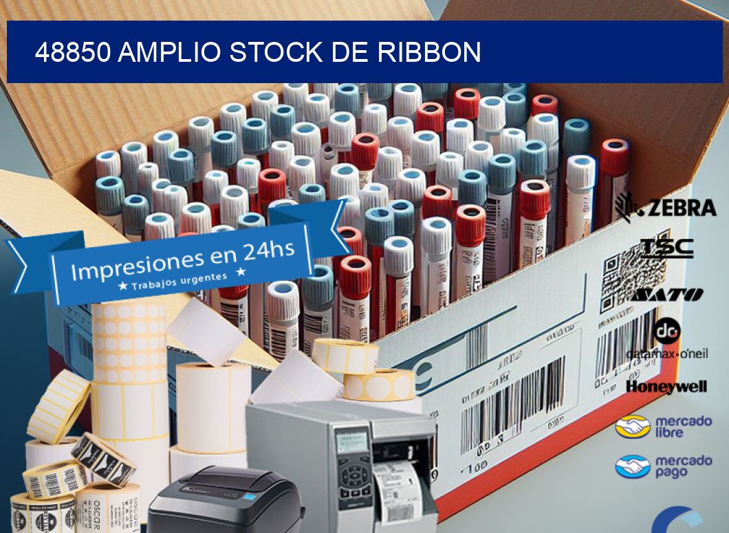 48850 AMPLIO STOCK DE RIBBON