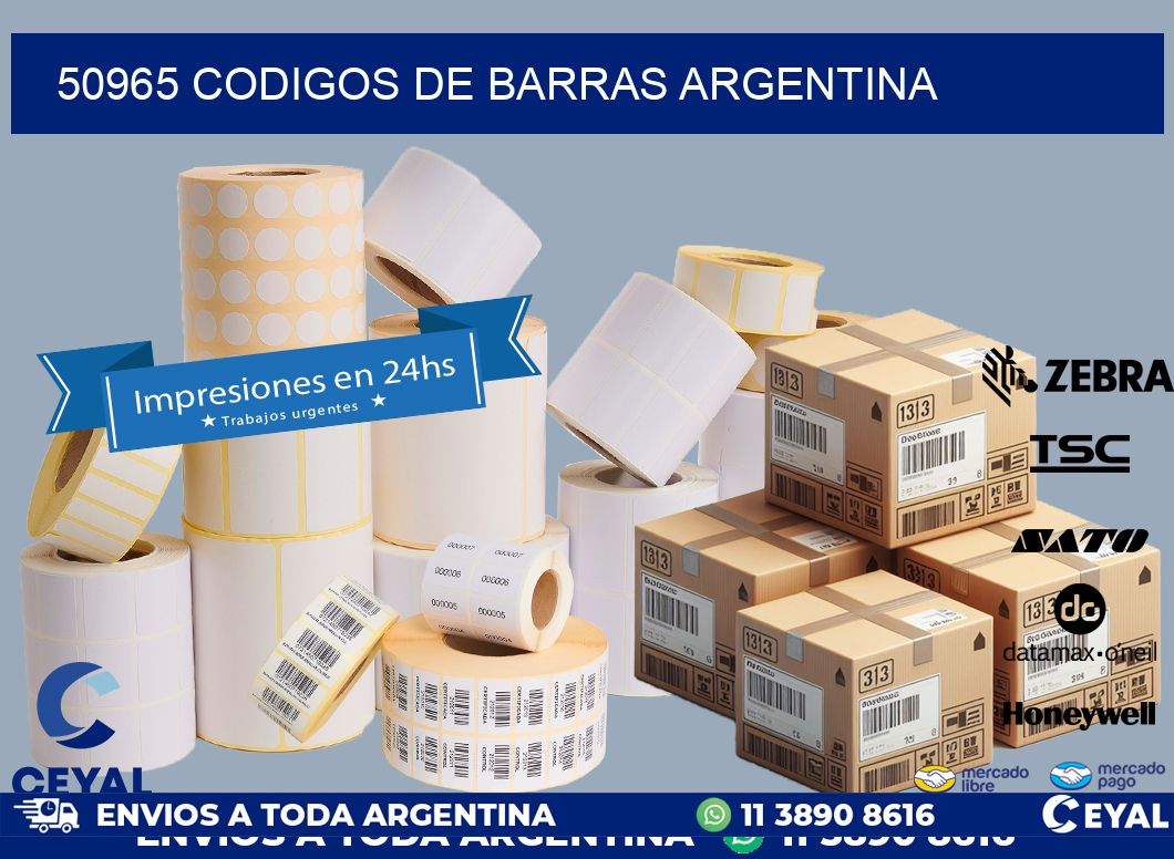 50965 CODIGOS DE BARRAS ARGENTINA
