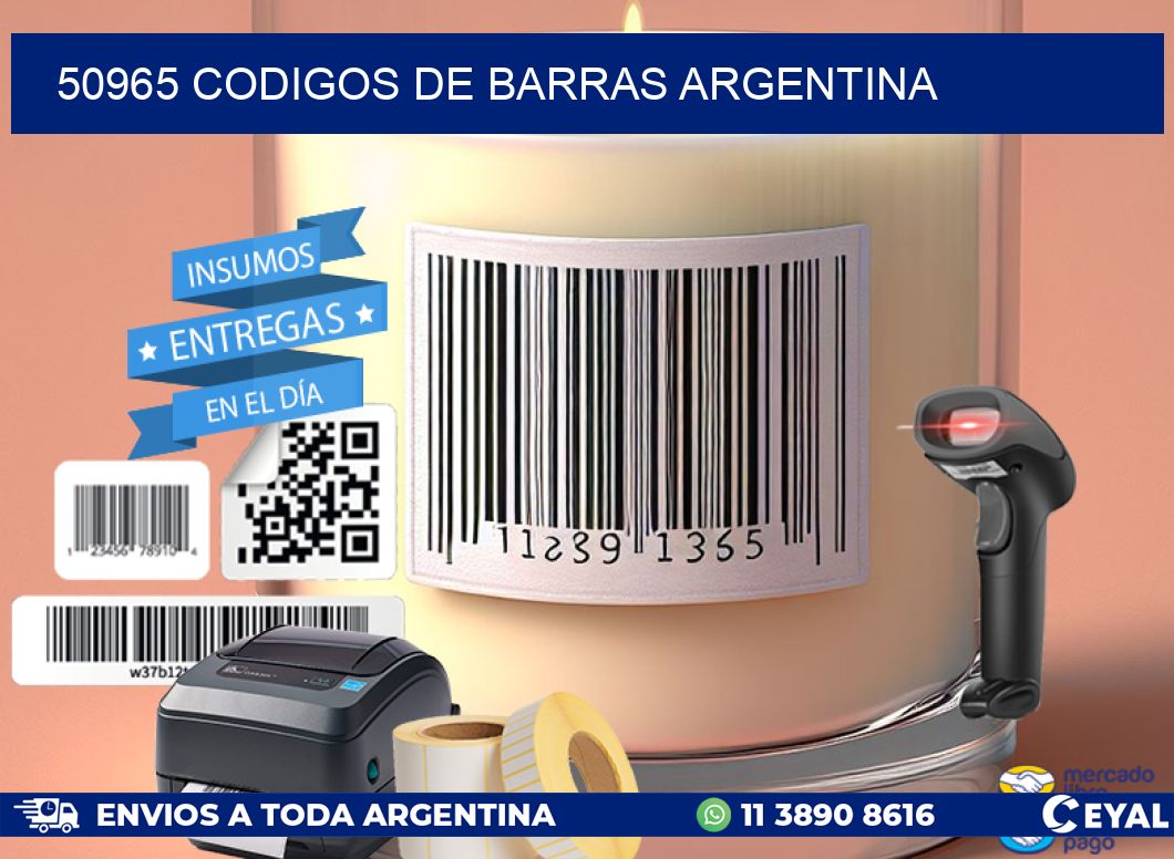 50965 CODIGOS DE BARRAS ARGENTINA