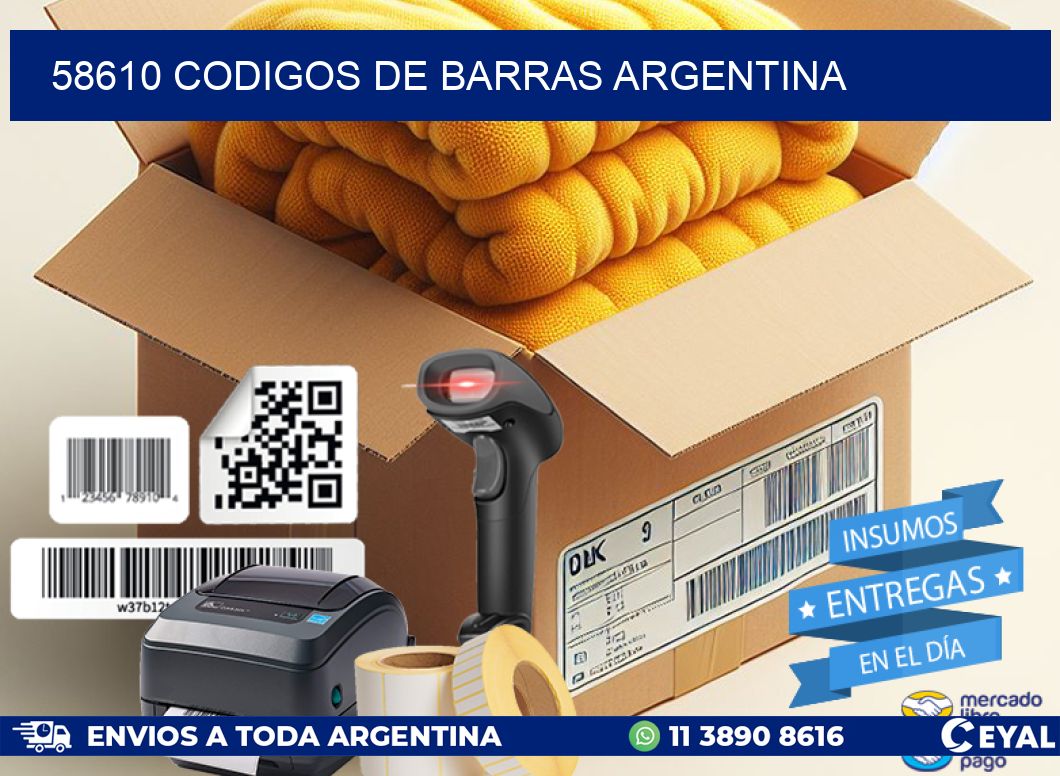 58610 CODIGOS DE BARRAS ARGENTINA