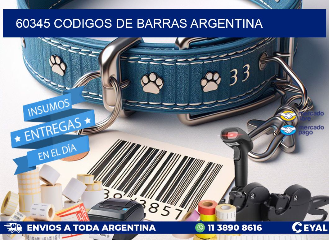 60345 CODIGOS DE BARRAS ARGENTINA