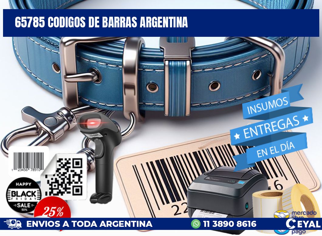65785 CODIGOS DE BARRAS ARGENTINA