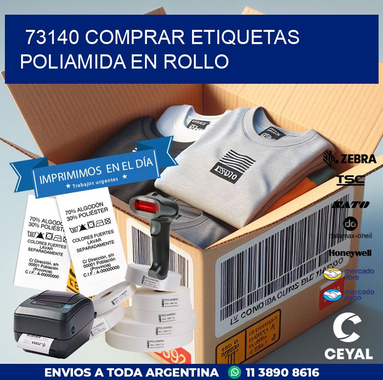 73140 COMPRAR ETIQUETAS POLIAMIDA EN ROLLO
