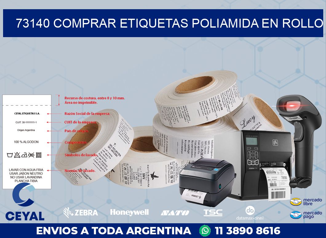 73140 COMPRAR ETIQUETAS POLIAMIDA EN ROLLO