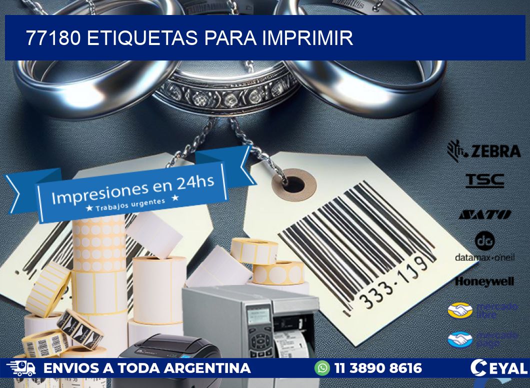 77180 ETIQUETAS PARA IMPRIMIR