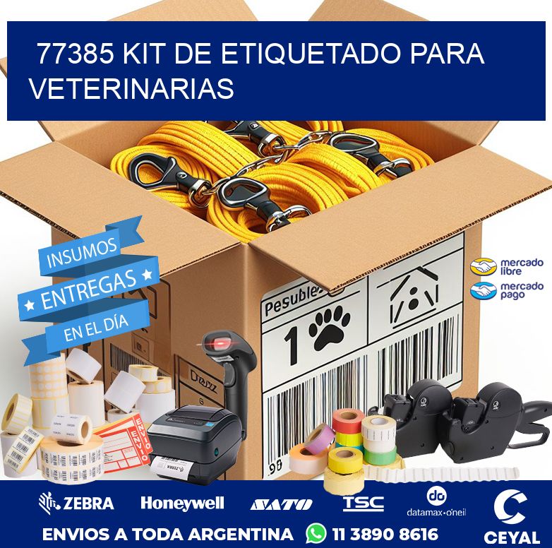 77385 KIT DE ETIQUETADO PARA VETERINARIAS