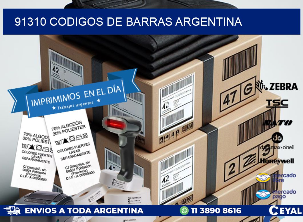 91310 CODIGOS DE BARRAS ARGENTINA