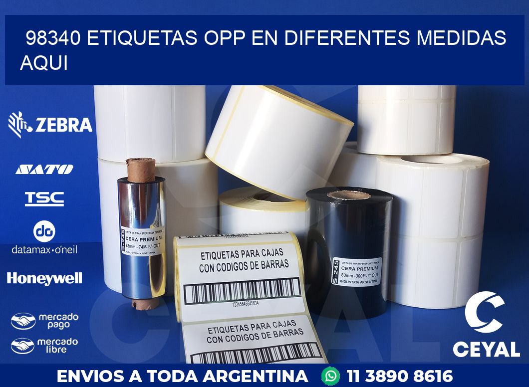 98340 ETIQUETAS OPP EN DIFERENTES MEDIDAS AQUI