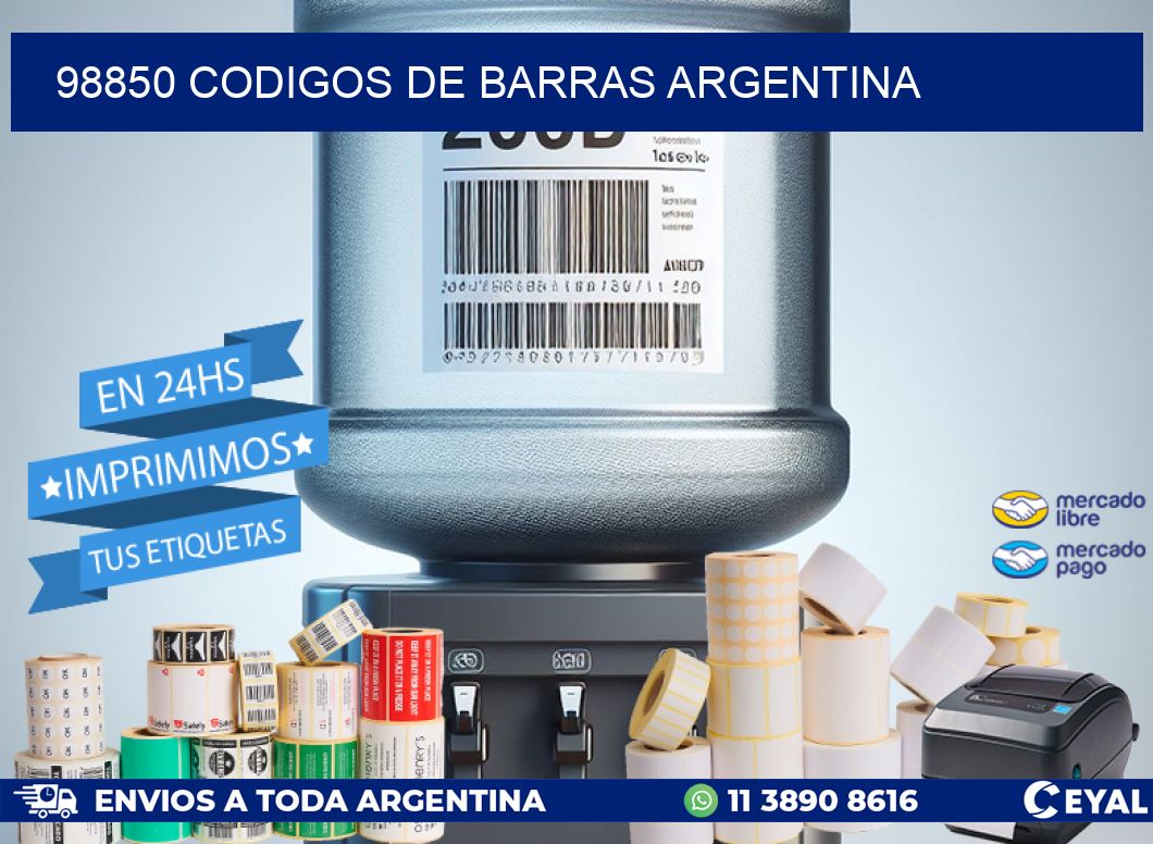 98850 CODIGOS DE BARRAS ARGENTINA