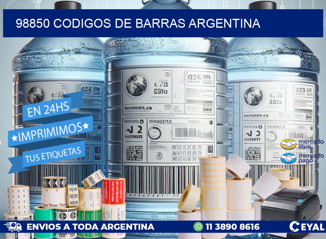 98850 CODIGOS DE BARRAS ARGENTINA