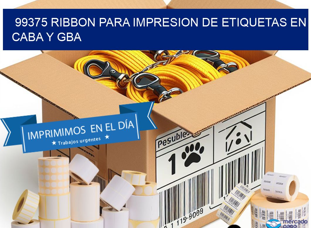 99375 RIBBON PARA IMPRESION DE ETIQUETAS EN CABA Y GBA