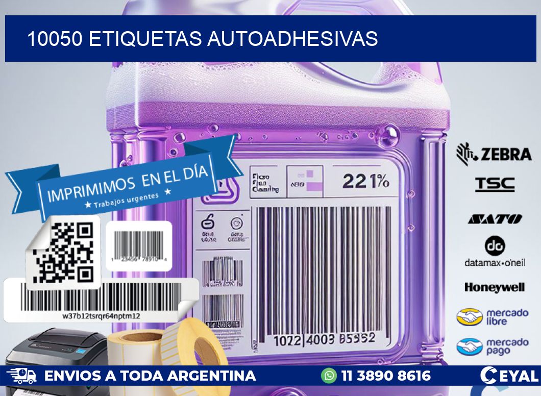 10050 ETIQUETAS AUTOADHESIVAS
