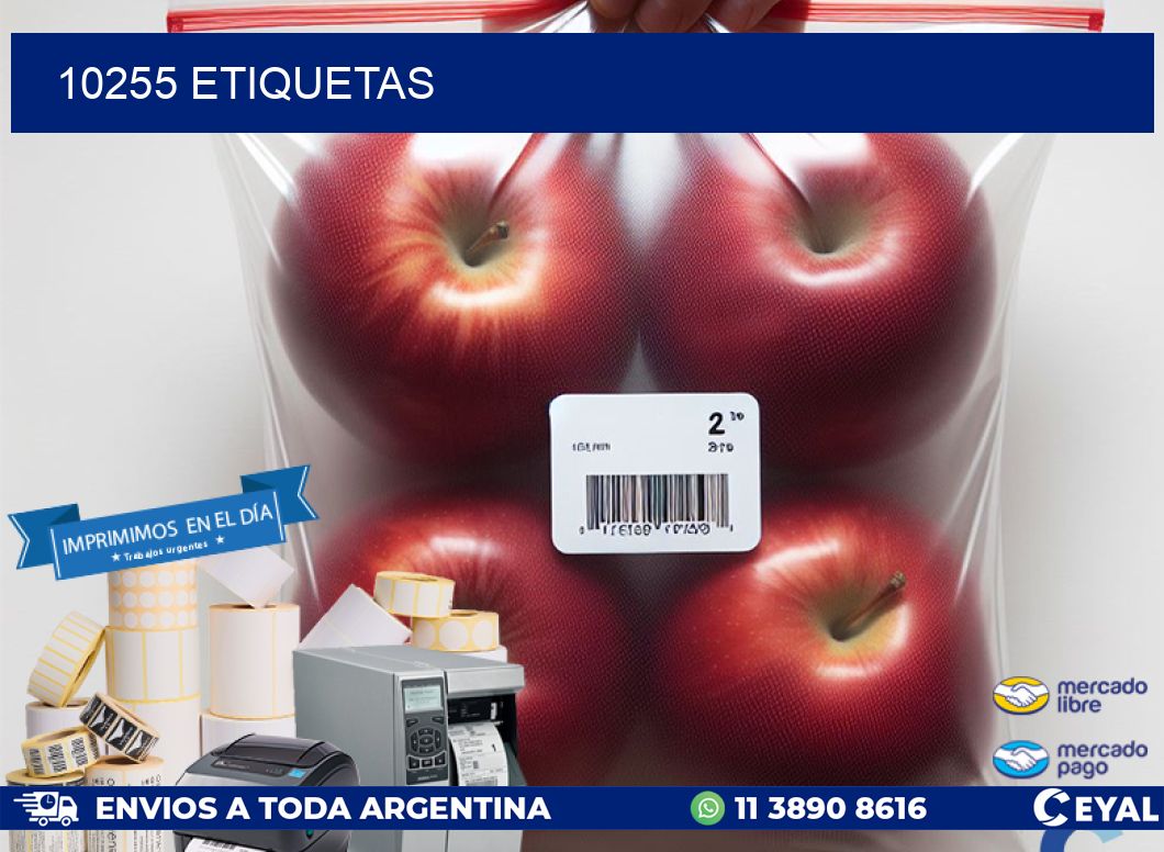 10255 ETIQUETAS