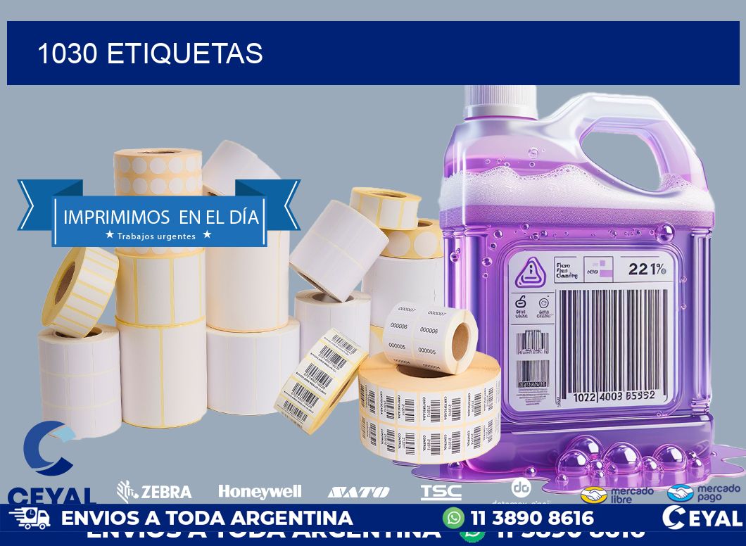 1030 ETIQUETAS