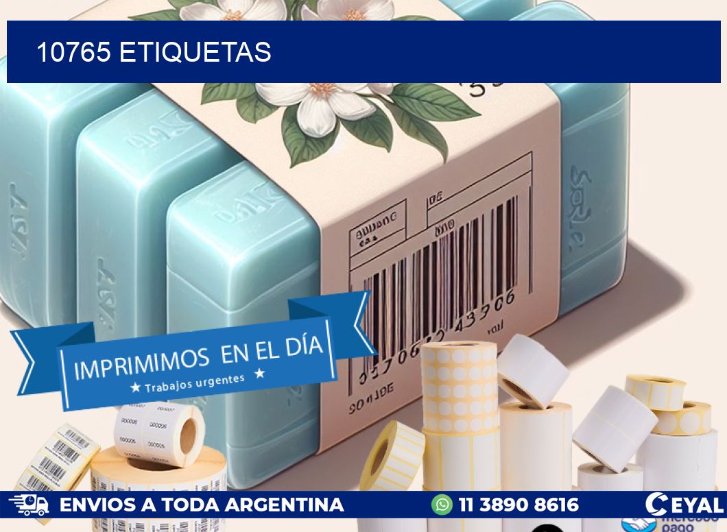 10765 ETIQUETAS