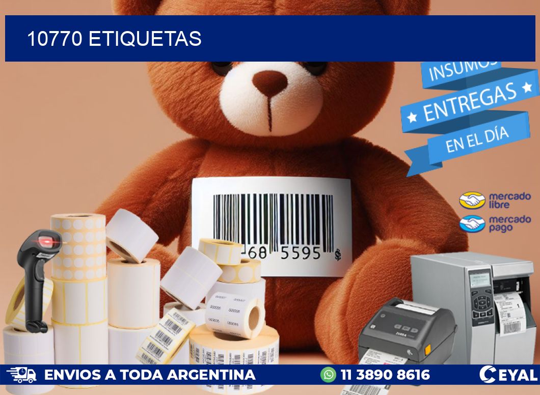 10770 ETIQUETAS