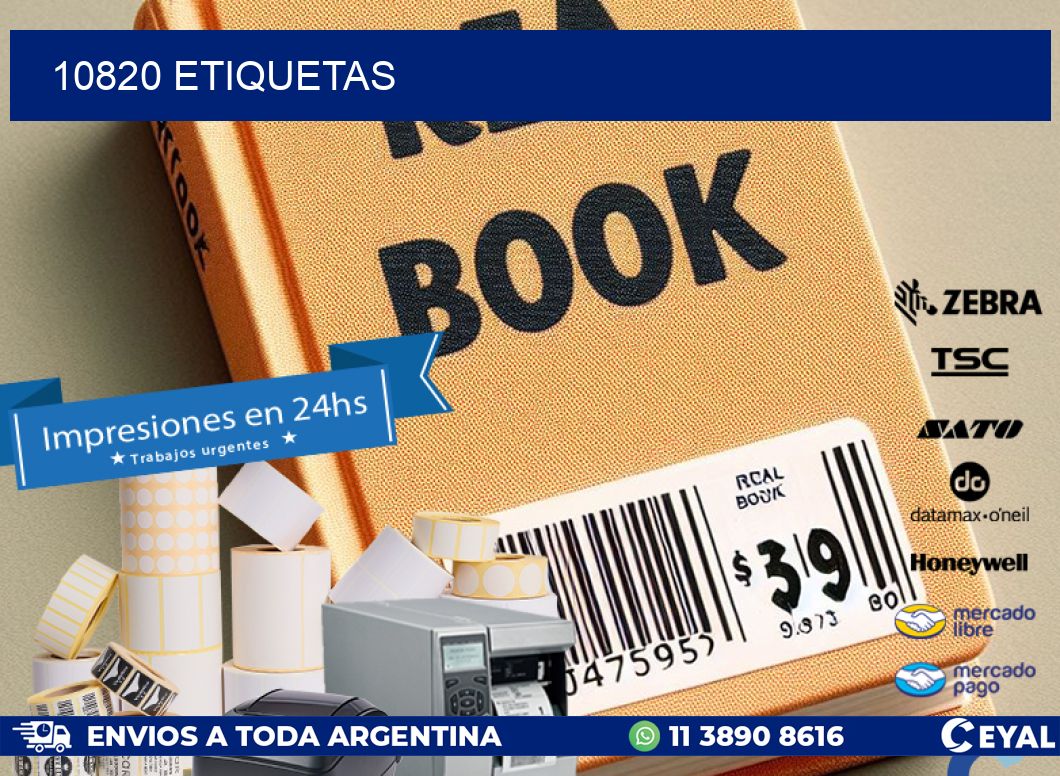 10820 ETIQUETAS