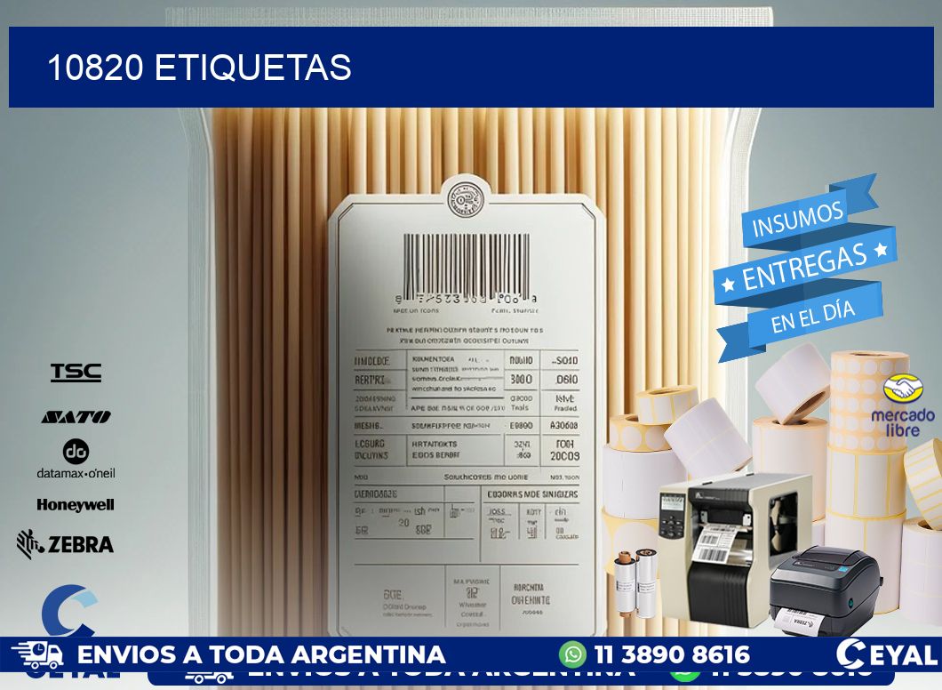 10820 ETIQUETAS
