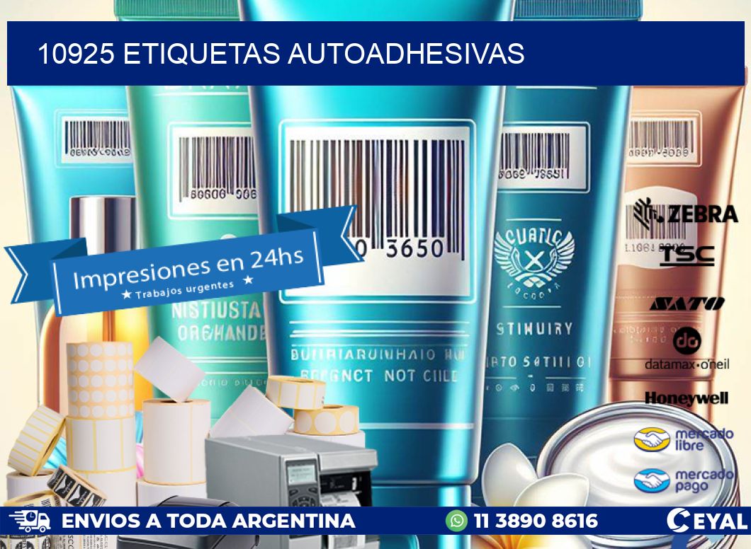 10925 ETIQUETAS AUTOADHESIVAS