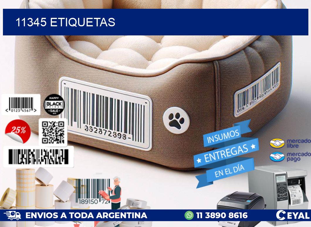 11345 ETIQUETAS