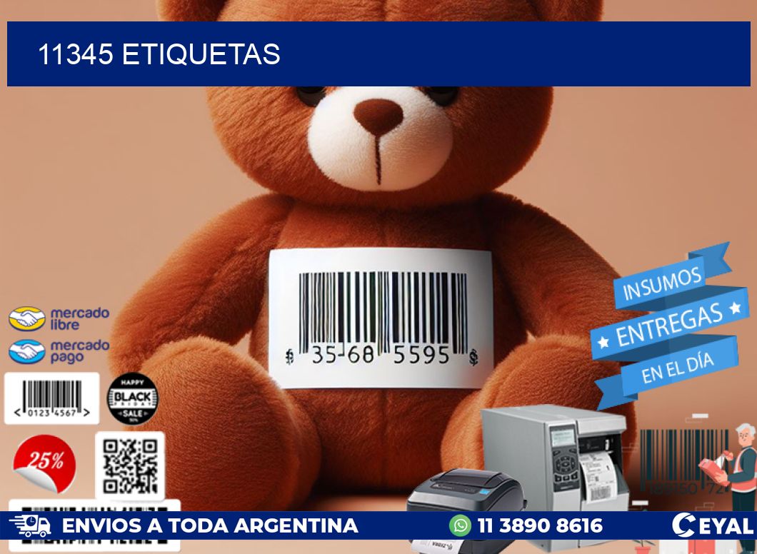11345 ETIQUETAS