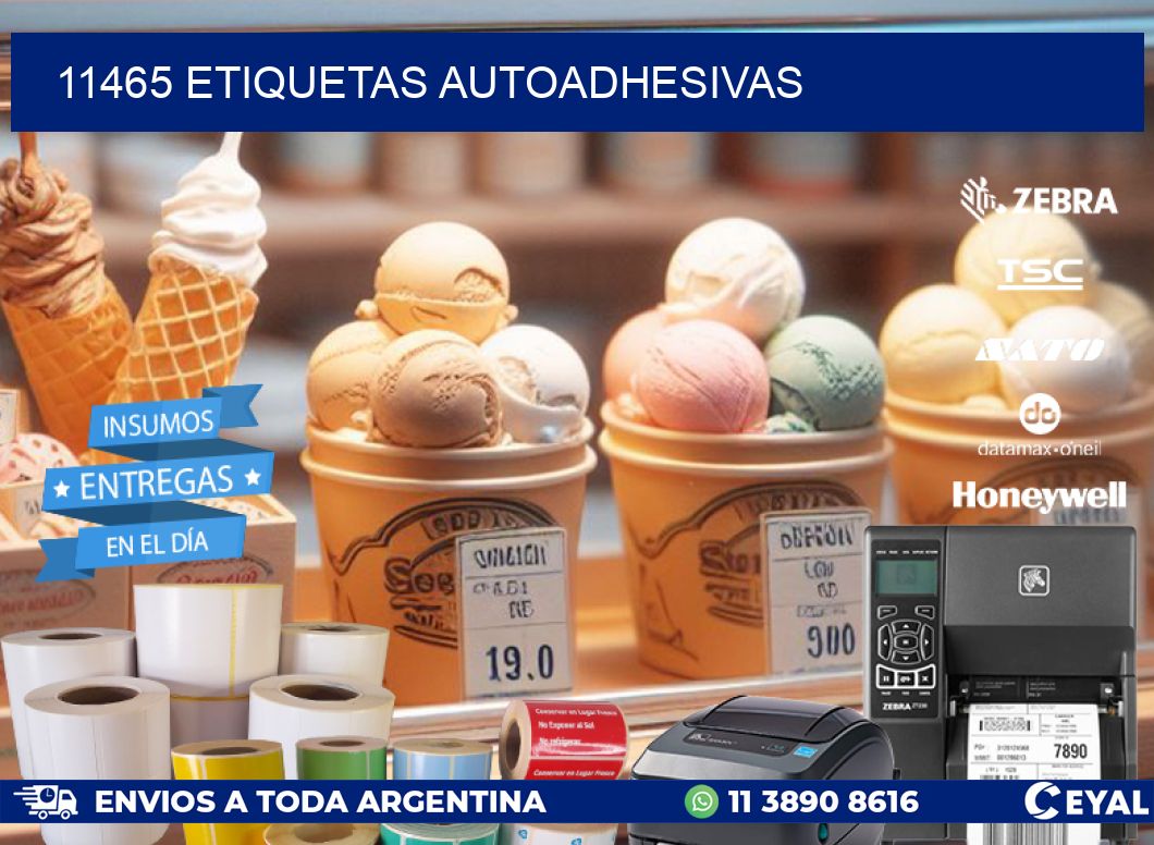 11465 ETIQUETAS AUTOADHESIVAS