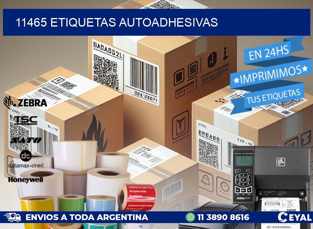 11465 ETIQUETAS AUTOADHESIVAS