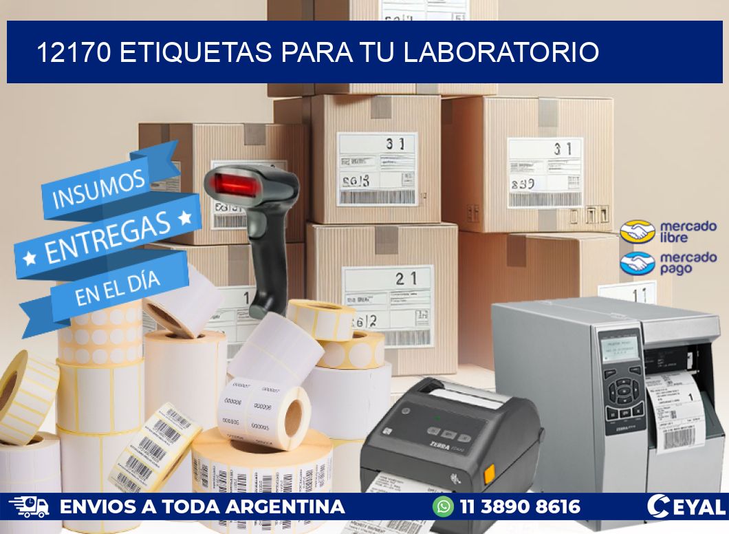 12170 ETIQUETAS PARA TU LABORATORIO