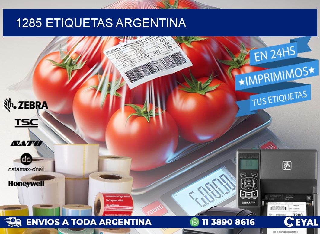 1285 ETIQUETAS ARGENTINA