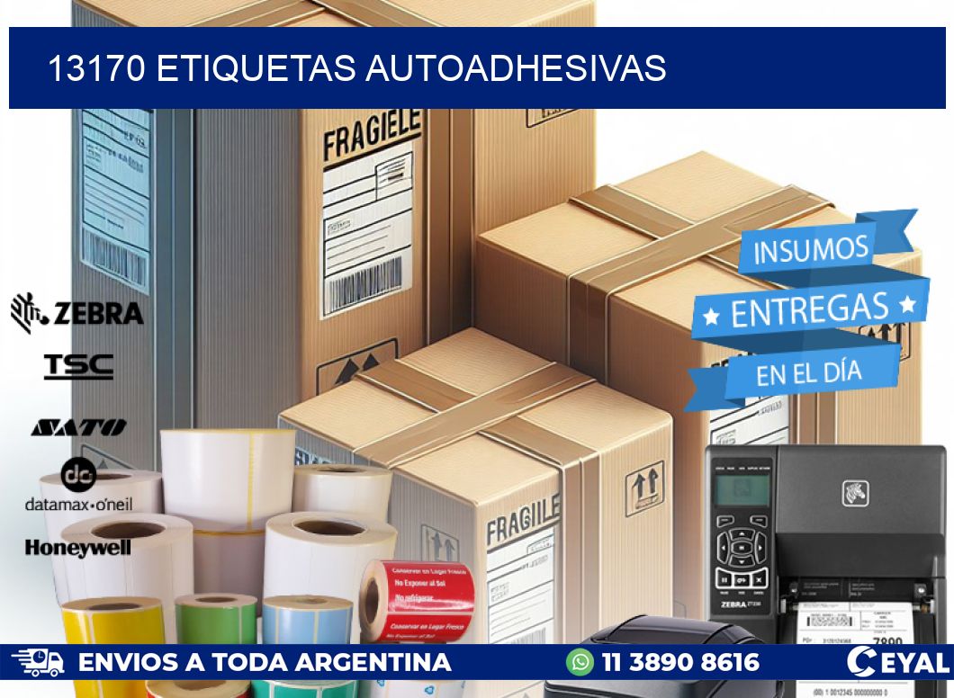 13170 ETIQUETAS AUTOADHESIVAS