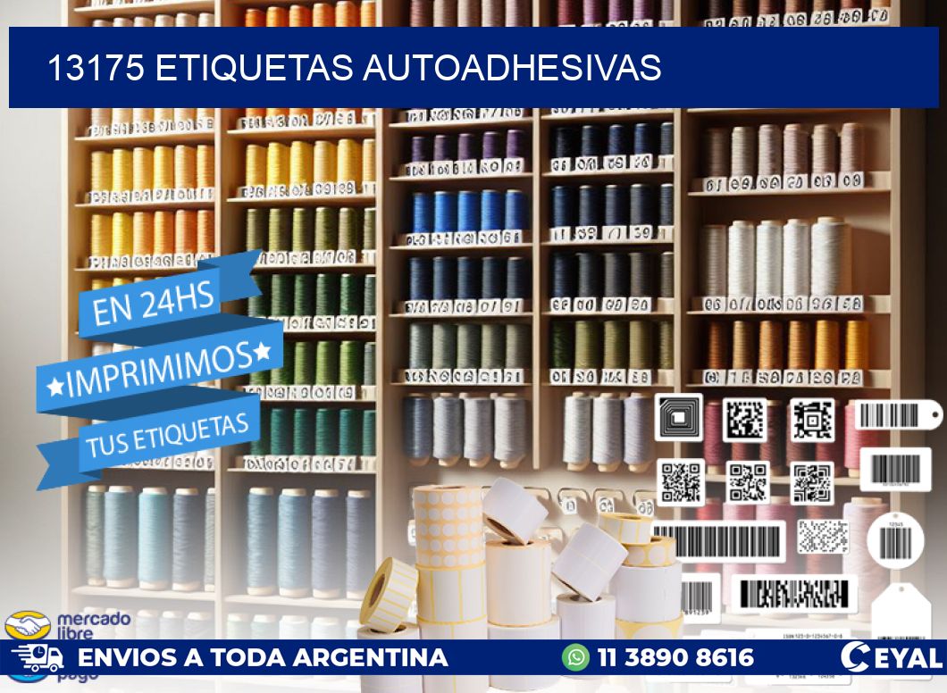 13175 ETIQUETAS AUTOADHESIVAS