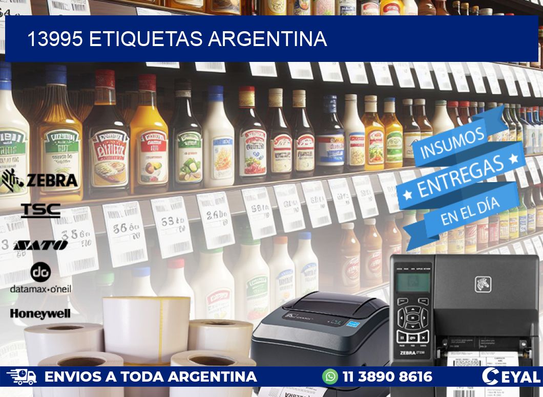 13995 ETIQUETAS ARGENTINA