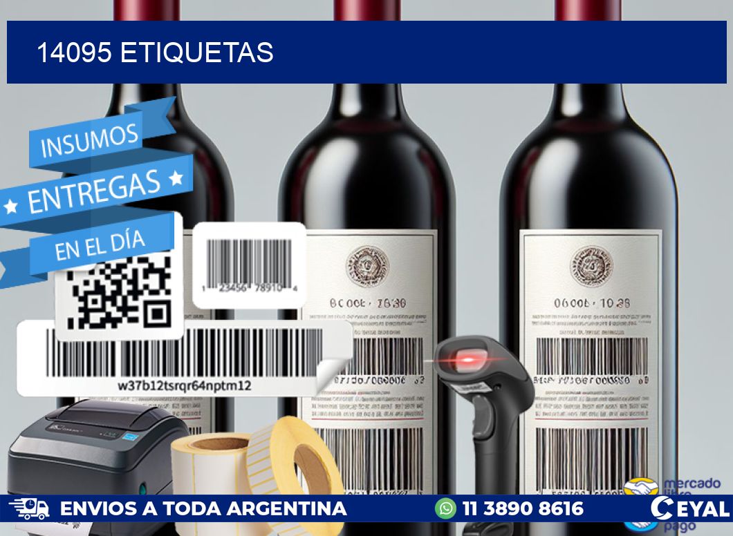 14095 ETIQUETAS