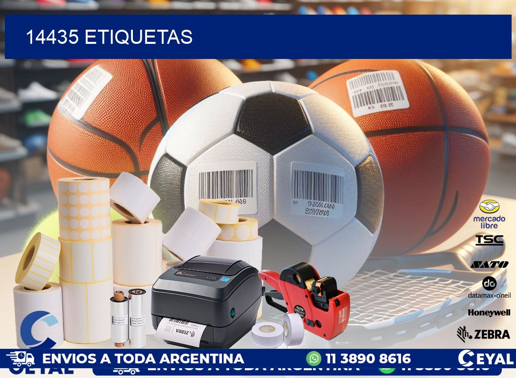 14435 ETIQUETAS