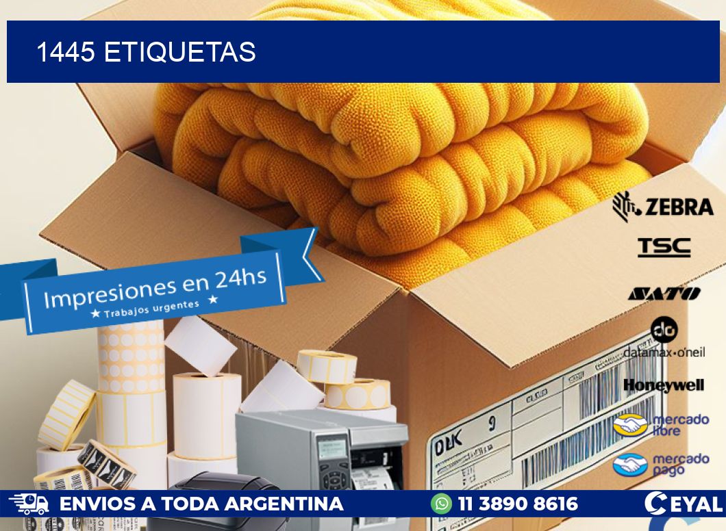 1445 ETIQUETAS