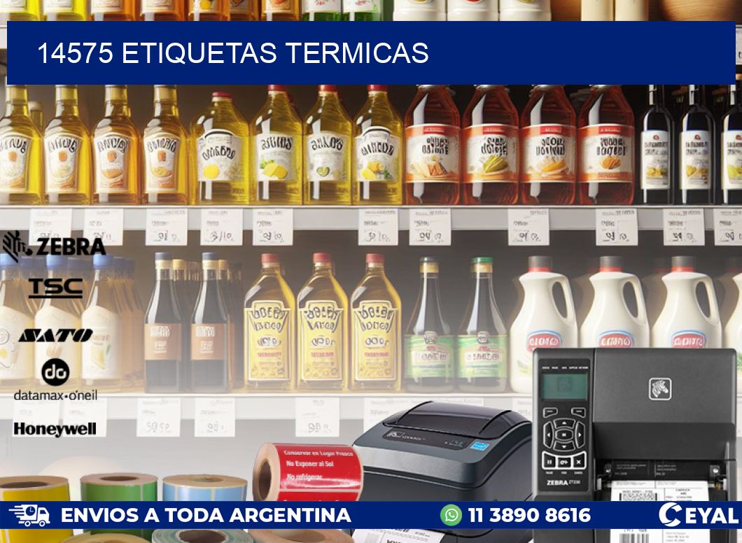 14575 ETIQUETAS TERMICAS