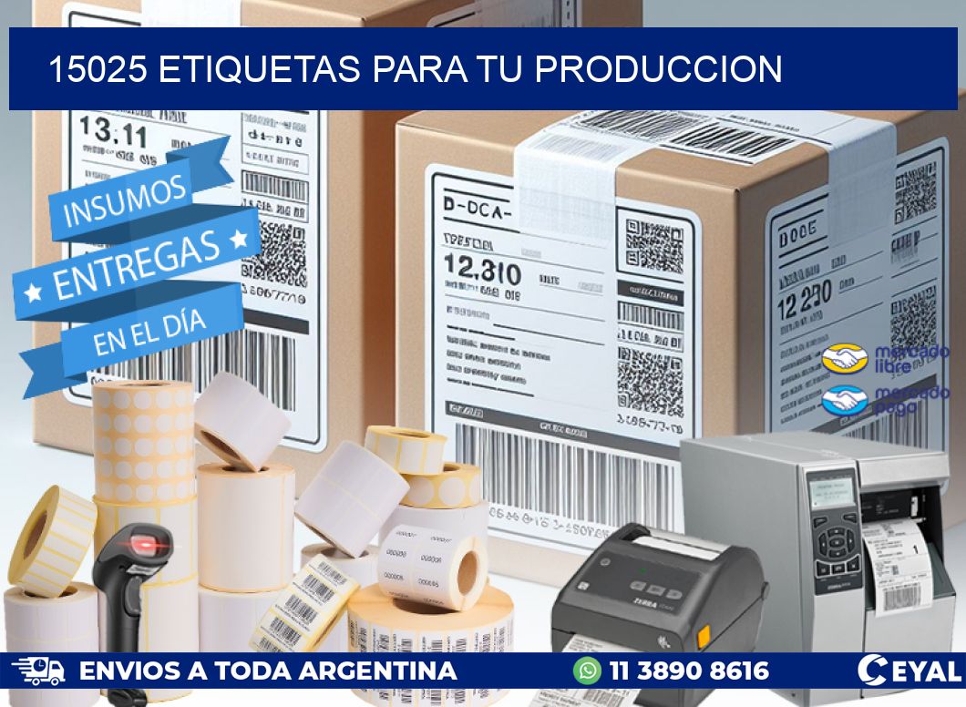 15025 ETIQUETAS PARA TU PRODUCCION