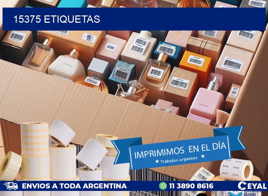 15375 ETIQUETAS