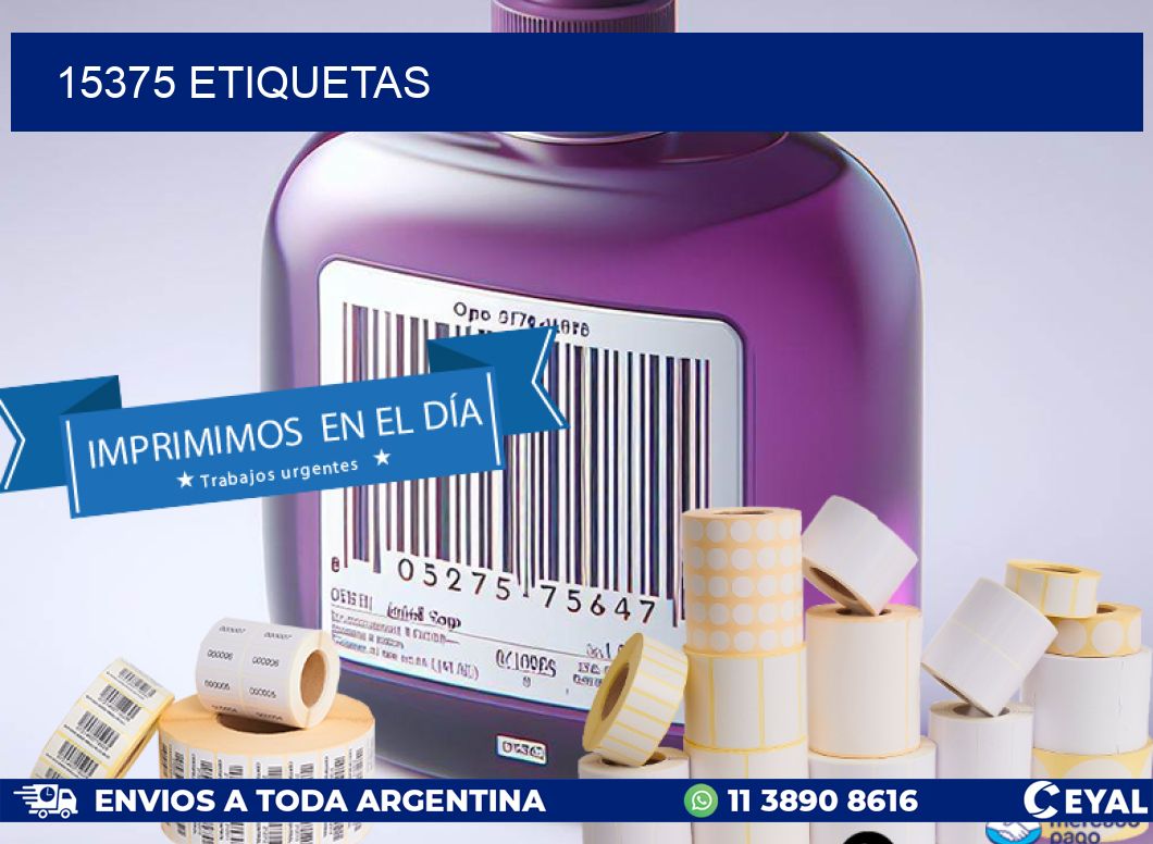 15375 ETIQUETAS