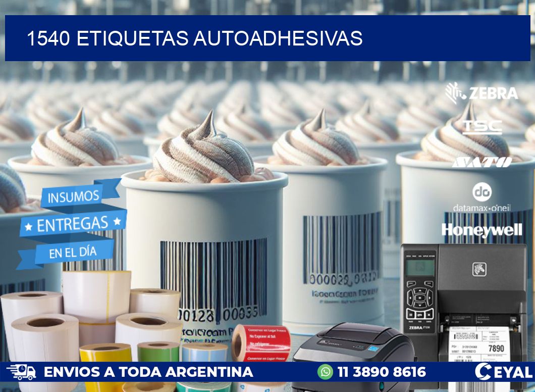 1540 ETIQUETAS AUTOADHESIVAS
