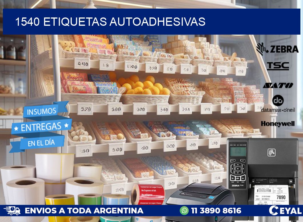 1540 ETIQUETAS AUTOADHESIVAS