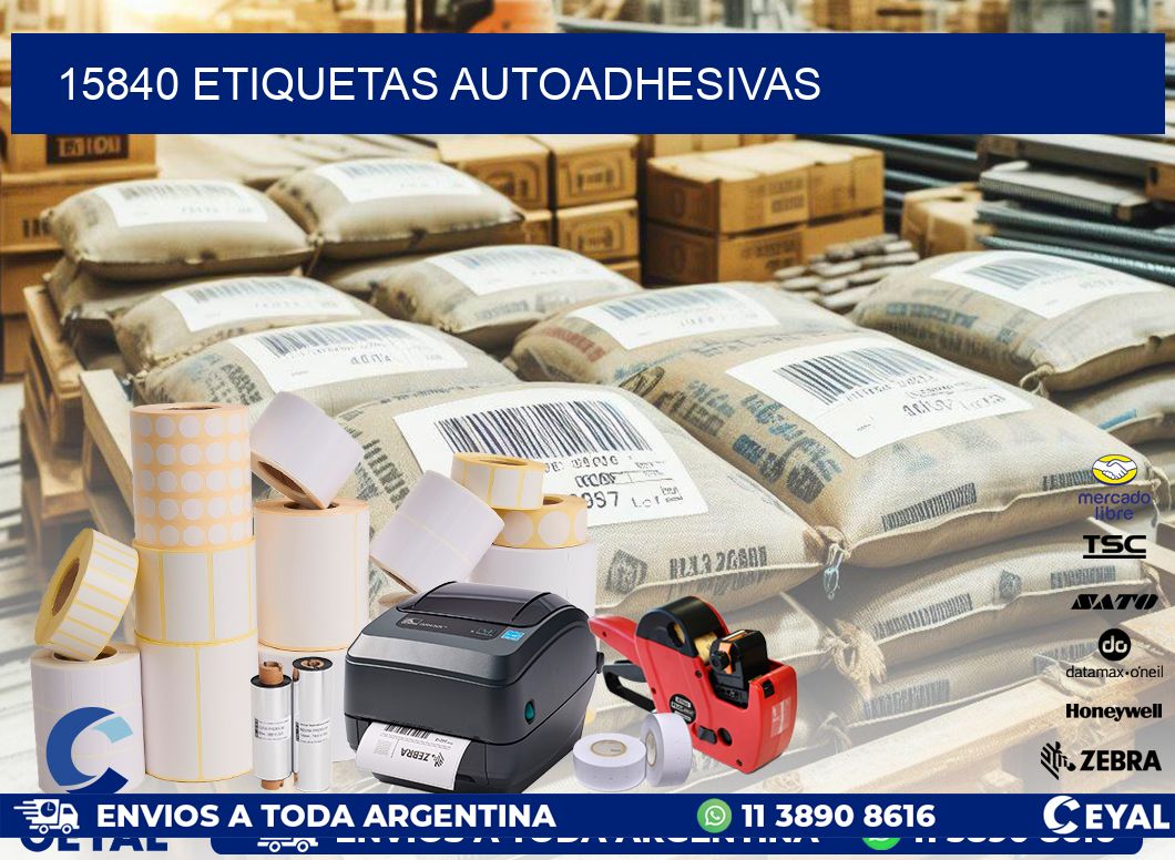 15840 ETIQUETAS AUTOADHESIVAS