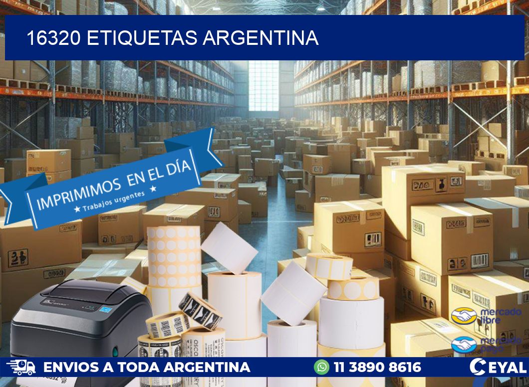 16320 ETIQUETAS ARGENTINA
