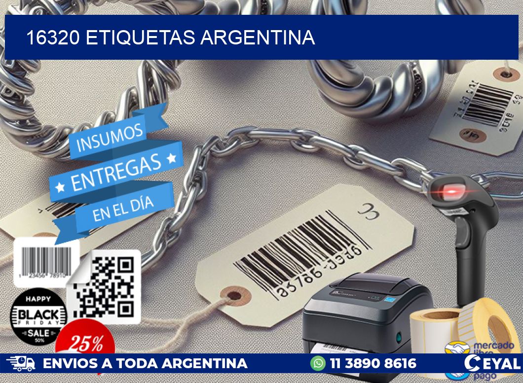 16320 ETIQUETAS ARGENTINA