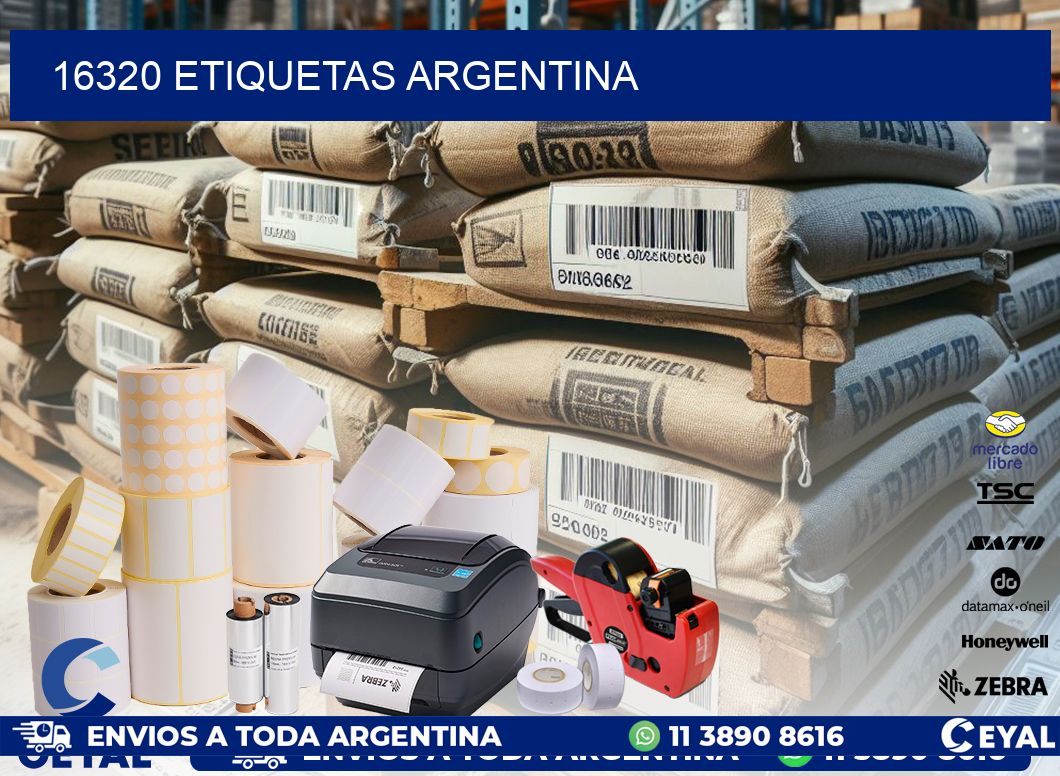 16320 ETIQUETAS ARGENTINA