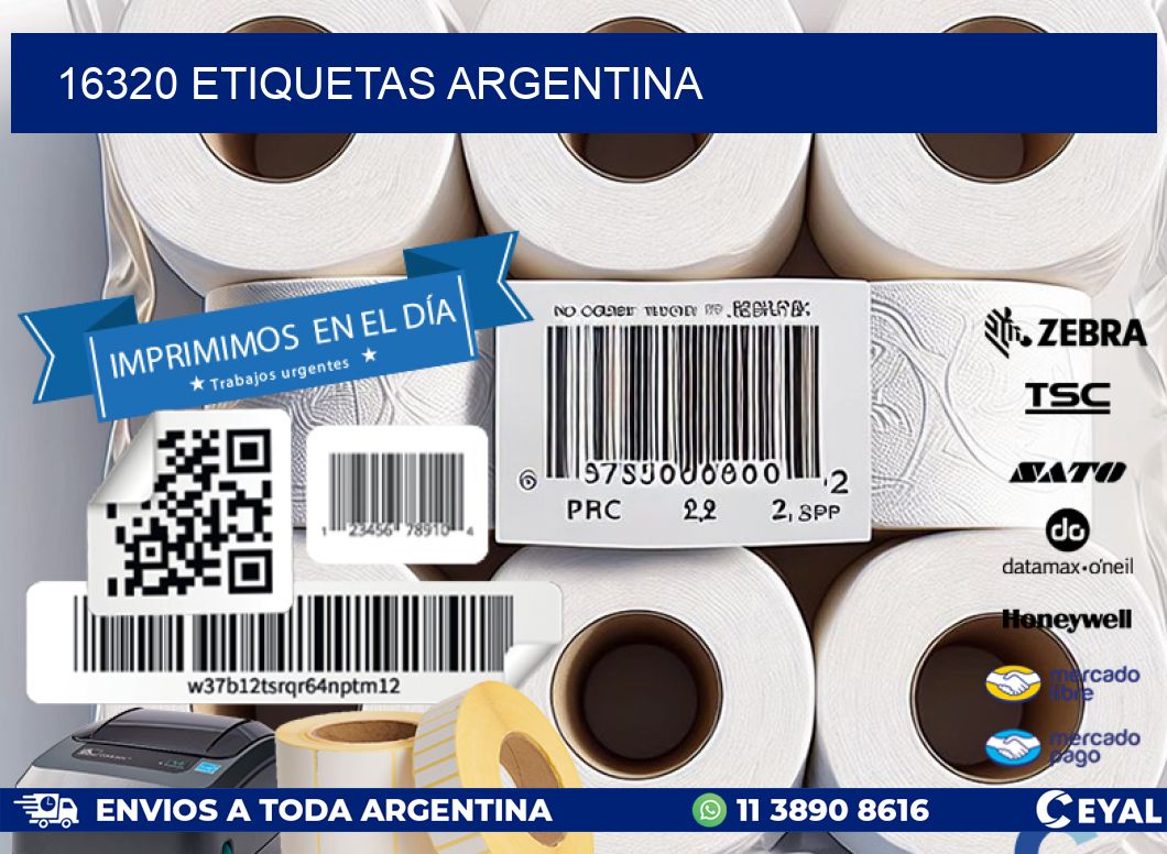 16320 ETIQUETAS ARGENTINA